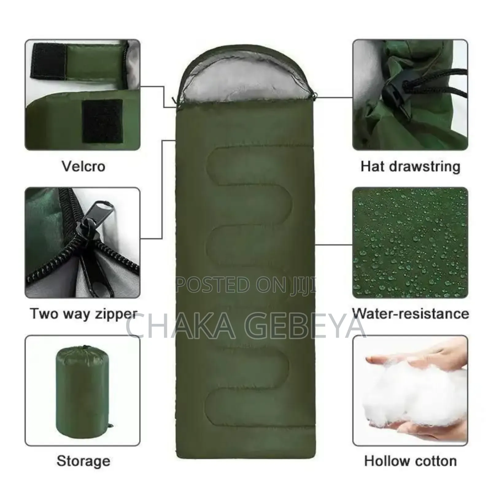 Lightweight Sleeping Bag – Camping Travel – Free Delivery