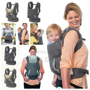 Infantino Ergonomic Baby Carrier – Front Back Carry, M‐Position,