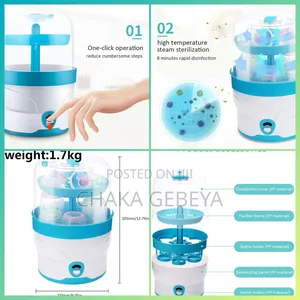 2‐In‐1 Baby Milk Warmer Sterilizer–Fast Warming,Steam Sterilization