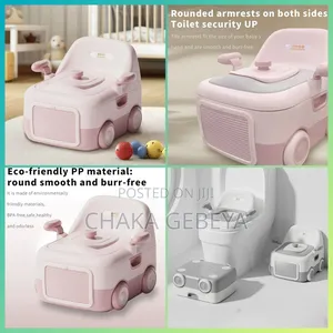3‐In‐1 Potty Training Set–Standalone Potty,Toilet Adapter Step Stool