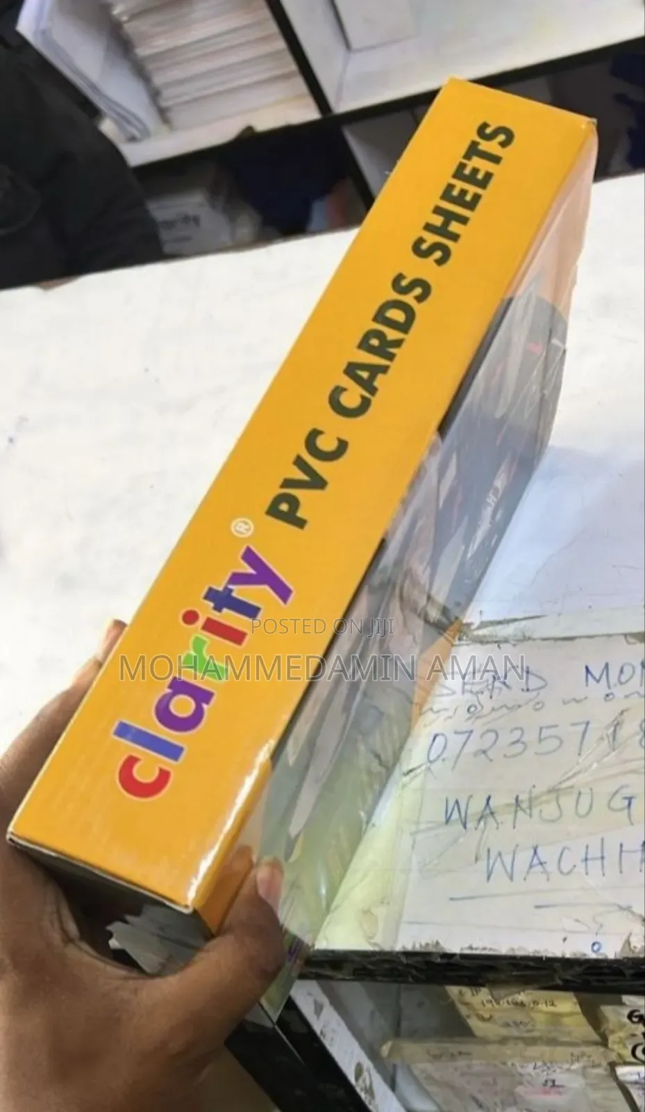 PVC Card Clarity