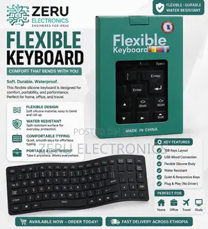 Flexible Silicone Keyboard