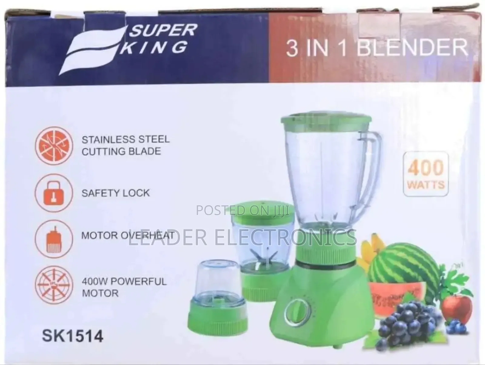 Super King 3 in 1 Blender Juicer