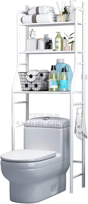 ጠንካራ ብረት Wc Toilet Rack