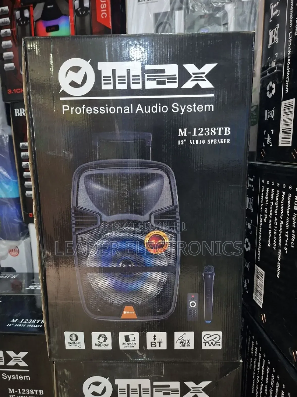 Max Professional Audio System Original