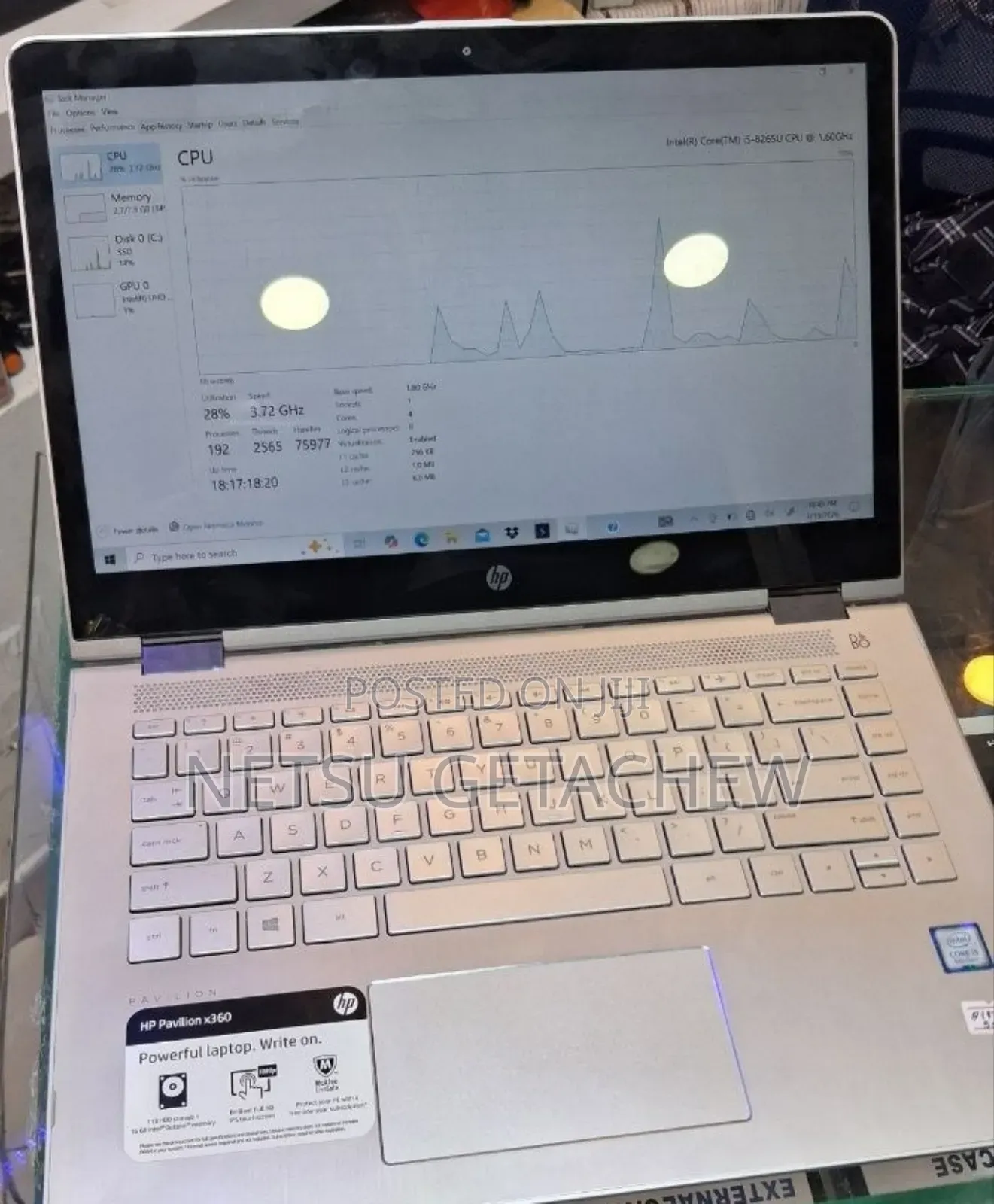 New Laptop HP Pavilion 14 8GB Intel Core i5 SSD 1T