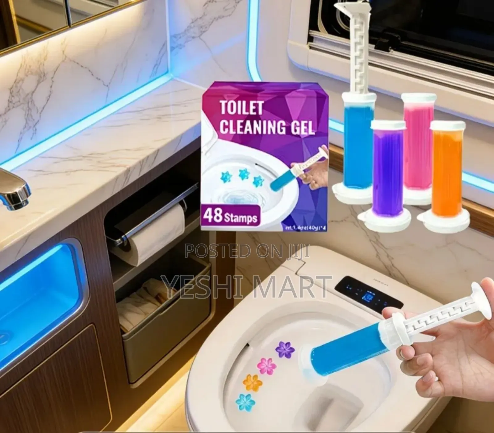 Gel Toilet Suitable for Home, Rv Commercial Use - No-Scratch Gel For