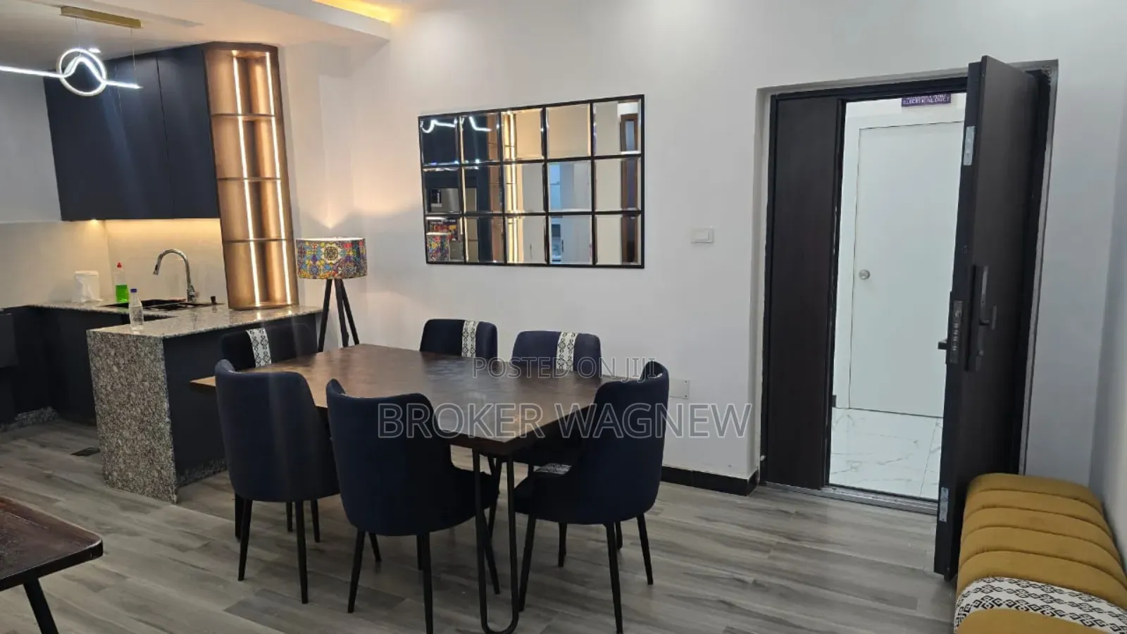 Furnished 3bdrm Apartment in Kirkos for rent