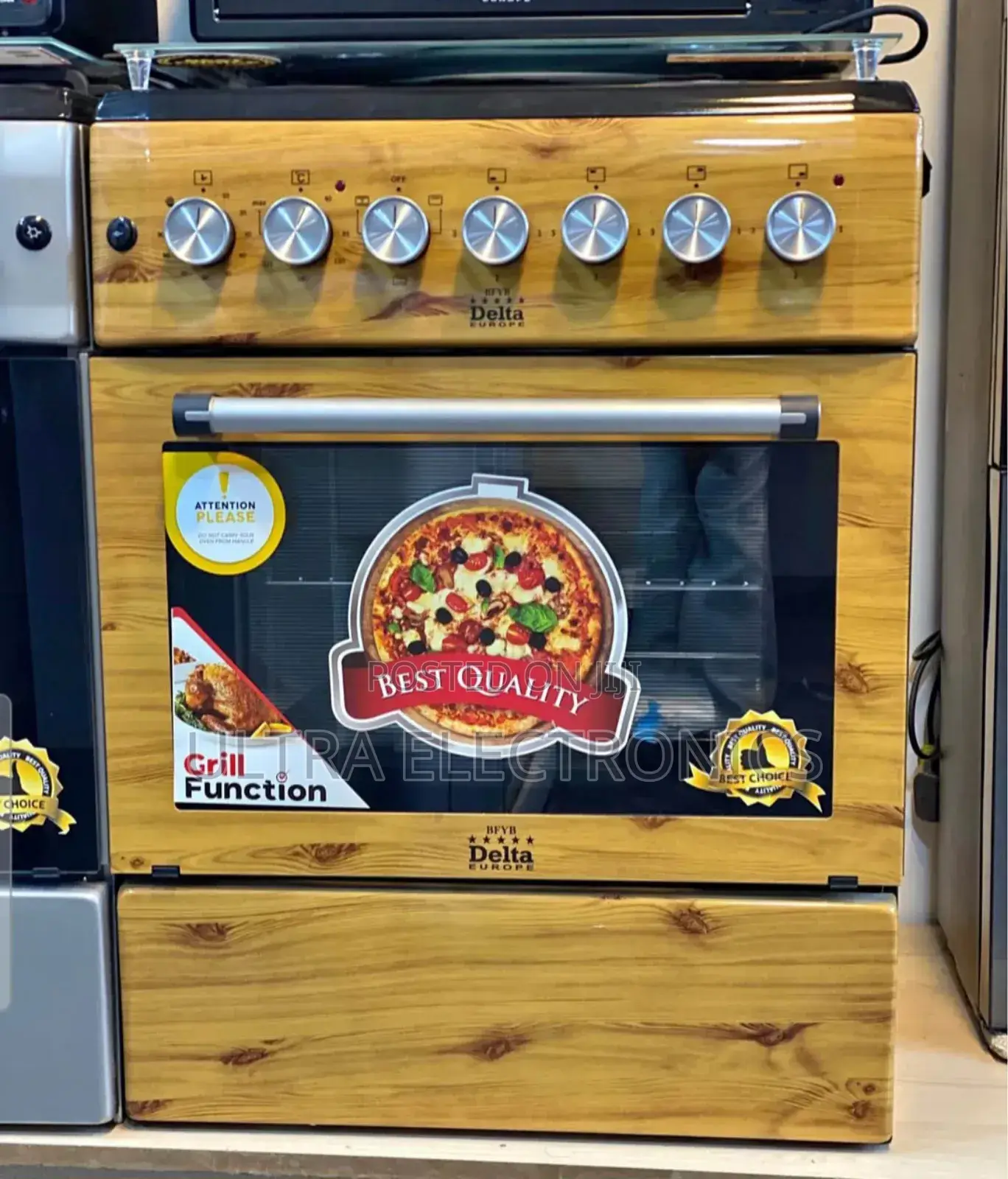 Delta Freestanding Oven 60×60 Is a Turkish-Made Kitchen Appliance