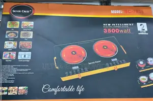 Silver Crest Sc-7038 Double Burner Electric Ceramic Stove,
