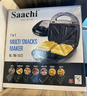 Saachi 7-in-1 Multi Snacks Maker (Model Nl-7m-1572).