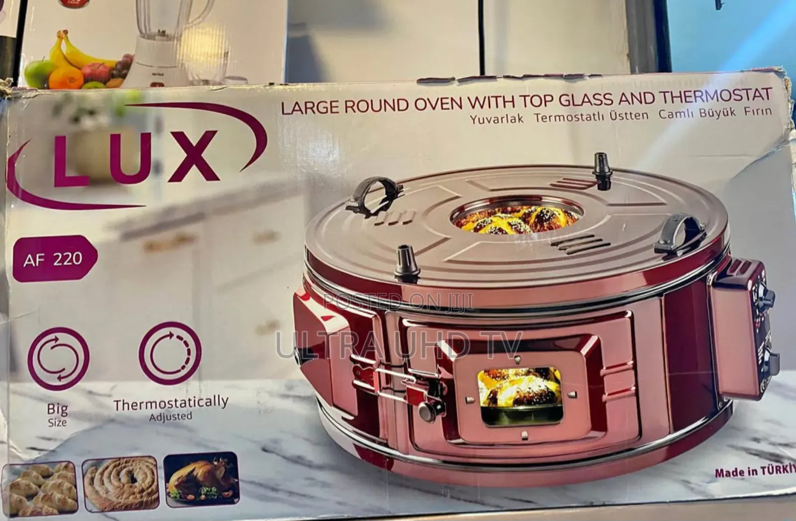 የዳቦ መጋገሪያ Lux Af 220 Large Round Oven, Manufactured in Turkey.