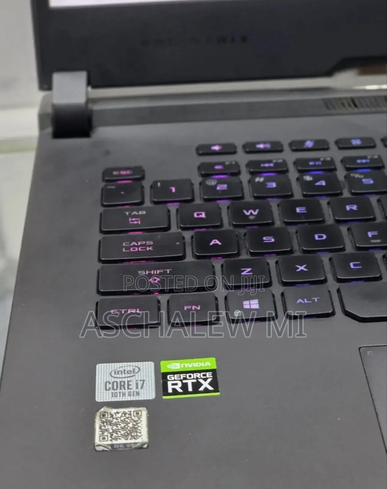 New Laptop Asus ROG Strix G17 16GB Intel Core i7 SSD 512GB