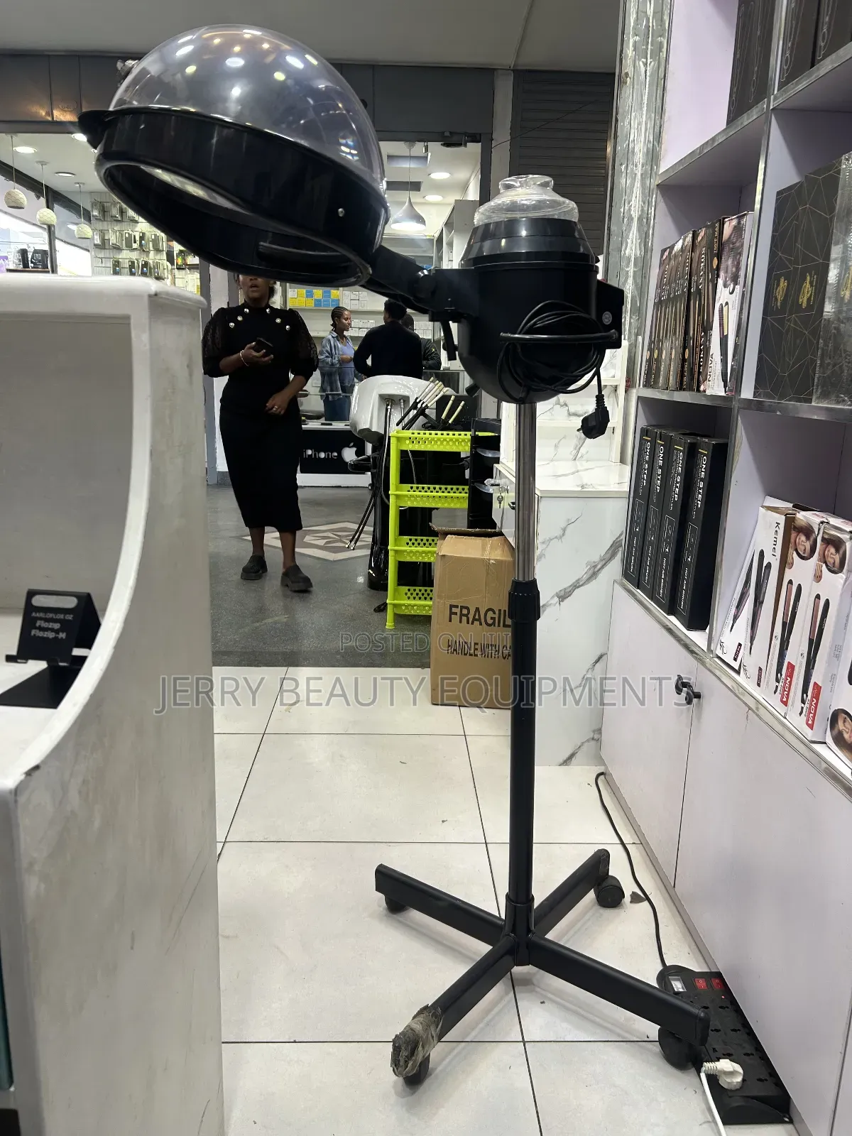 Hair Steamer የፀጉር ቅቤ ስቲም መስሪያ
