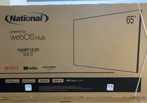 National 65" Qled Tv Powered by the Webos Hub Operating System