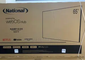 National 65" Qled Tv Powered by the Webos Hub Operating System