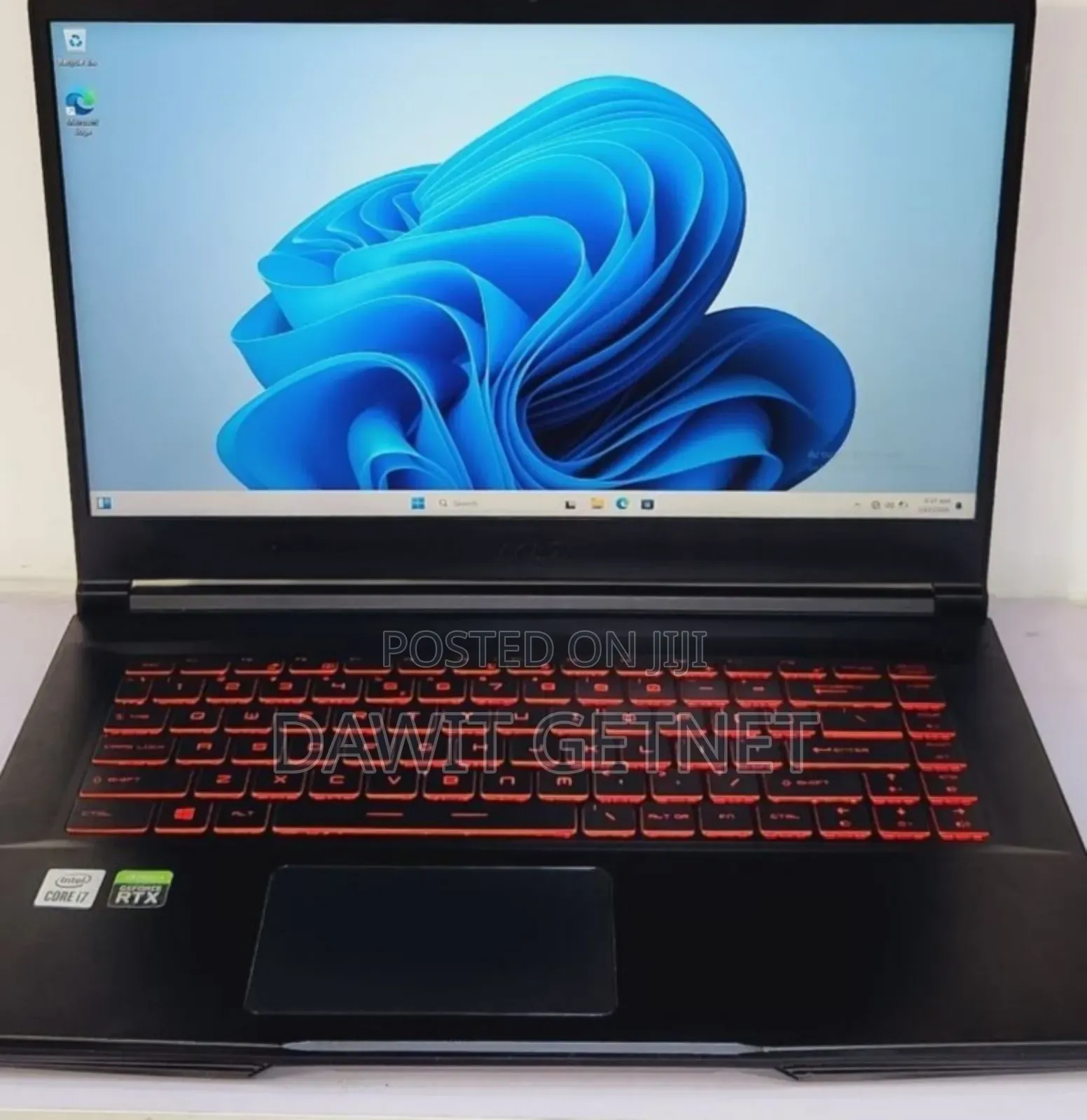 New Laptop MSI GF63 16GB Intel Core i7 SSD 512GB