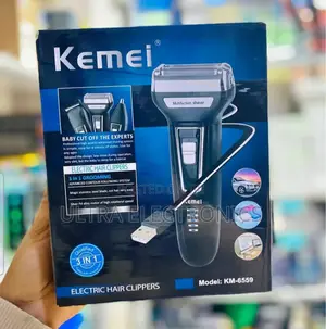 Kemei 3-in-1 Multifunction Shaver and Hair Clipper, Specifically