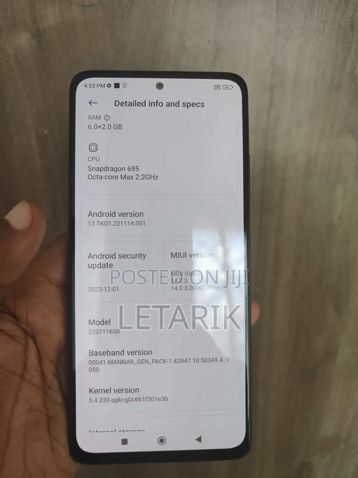 Xiaomi Redmi Note 11 Pro 5G 128 GB