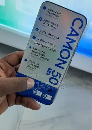 New Tecno Camon 50 Pro 256 GB