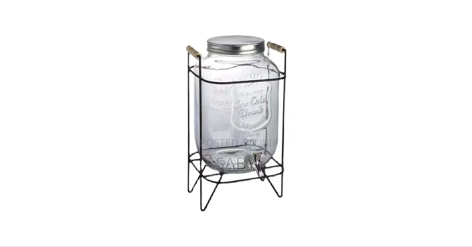 Kitchen Glass Beverage Dispenser