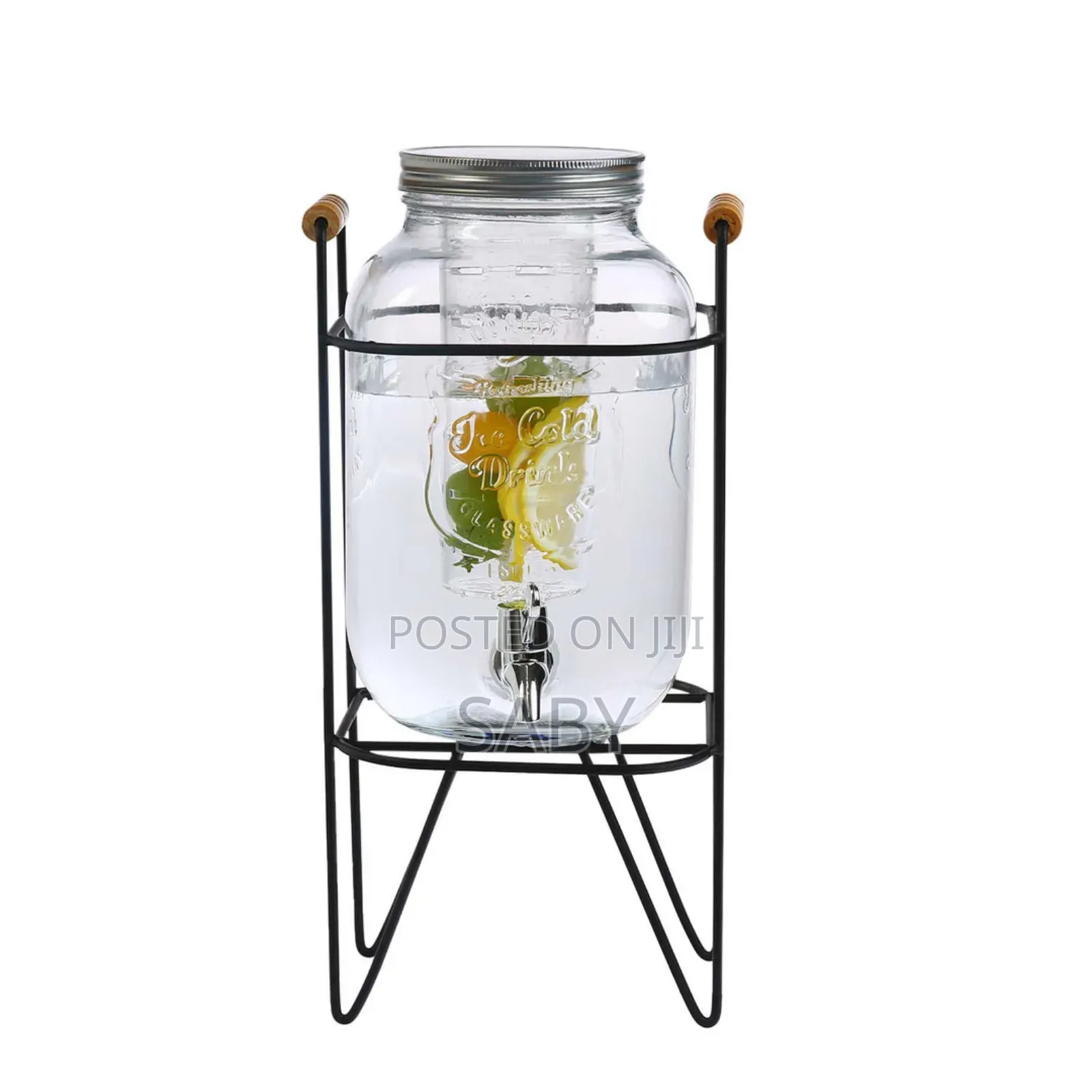 Kitchen Glass Beverage Dispenser