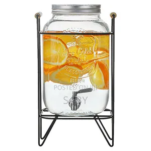 Kitchen Glass Beverage Dispenser