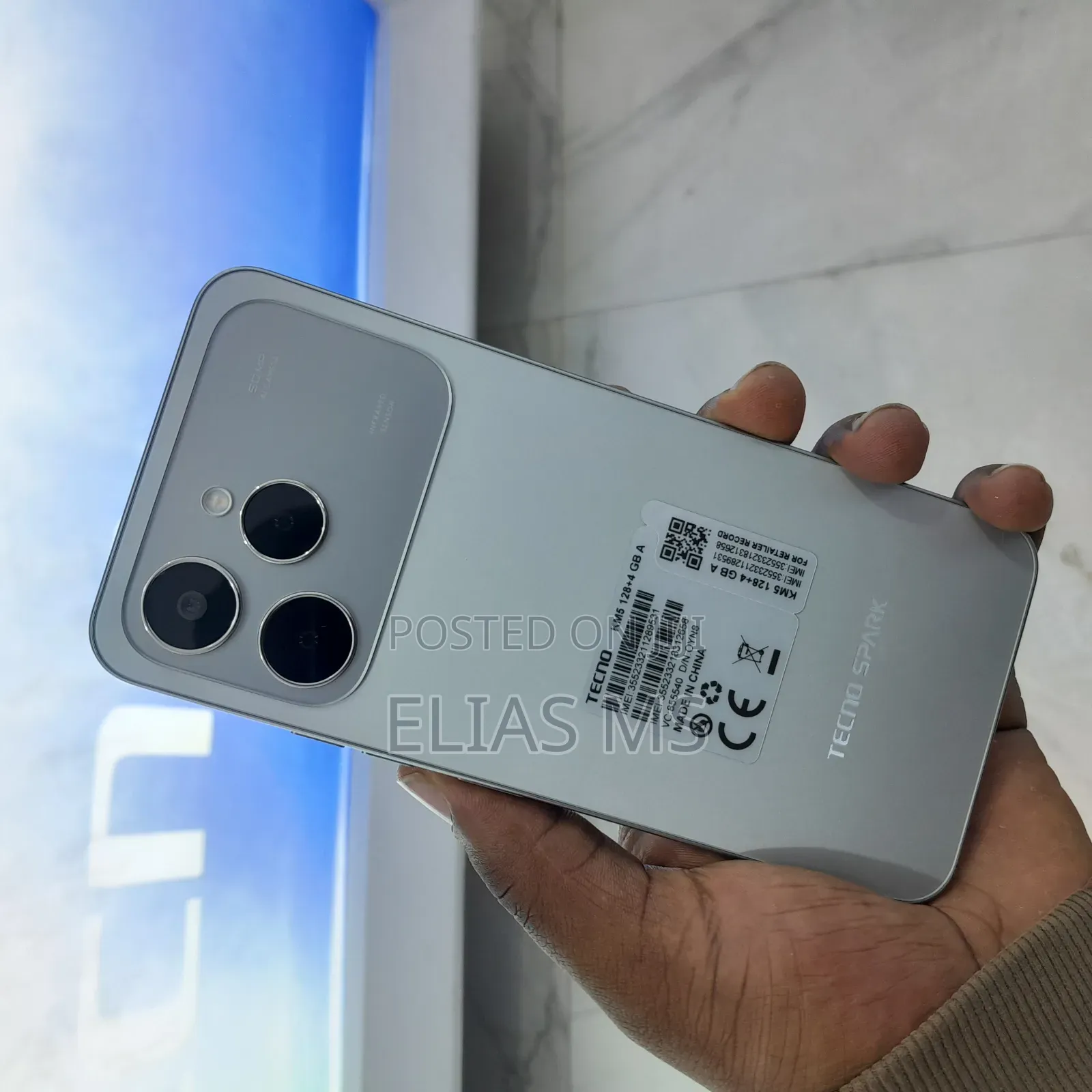 New Tecno Spark 40 128 GB Silver