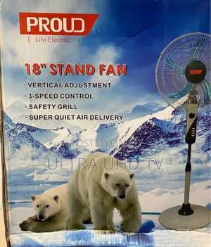 Proud Life Electric 18" Stand Fan, Designed for Efficient Cooling I