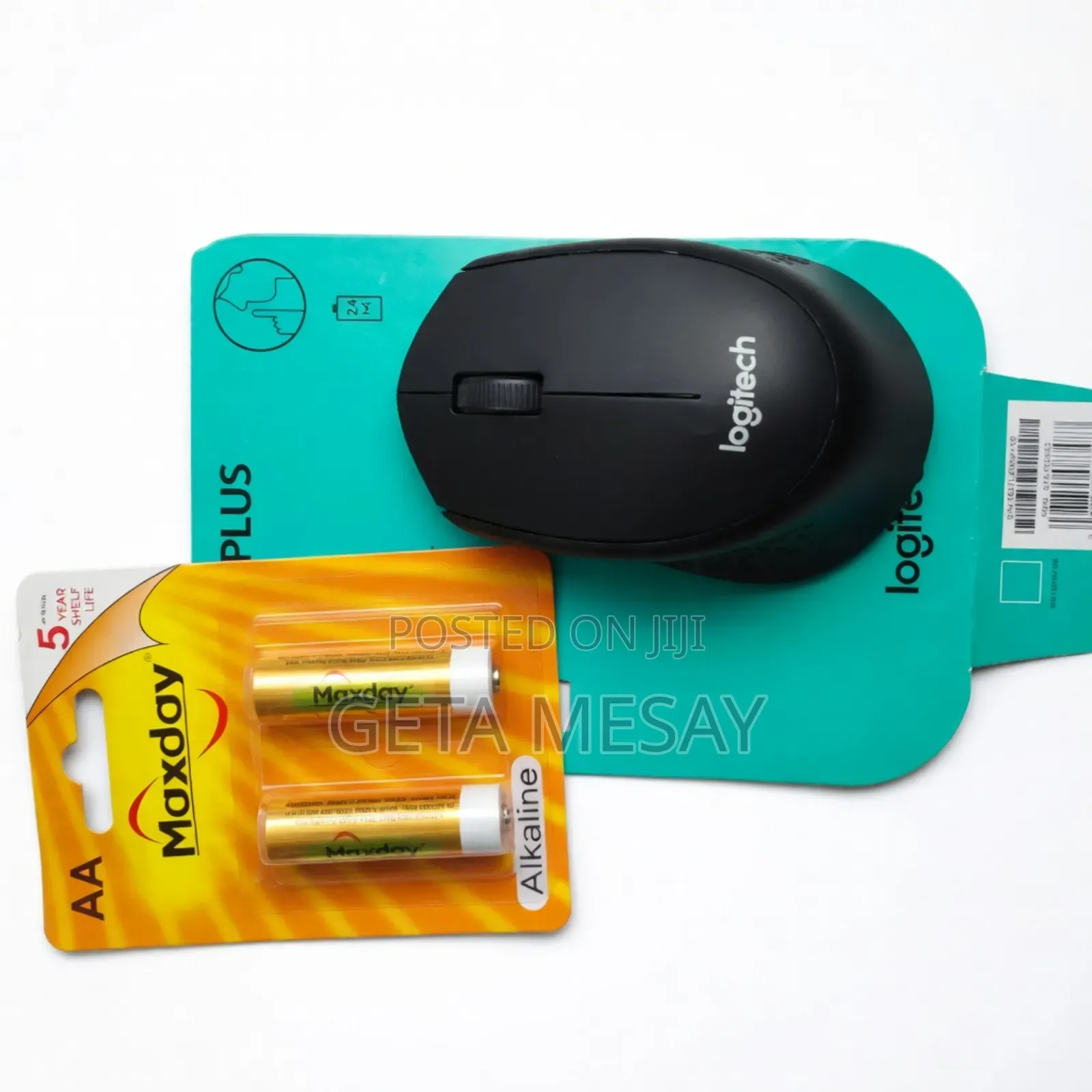 Logitech M330 Silent Plus Wireless Mouse With Alkaline Batteries