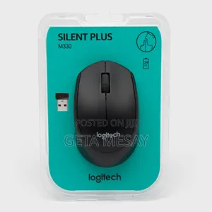 Logitech M330 Silent Plus Wireless Mouse With Alkaline Batteries