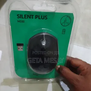 Logitech M330 Silent Plus Wireless Mouse With Alkaline Batteries