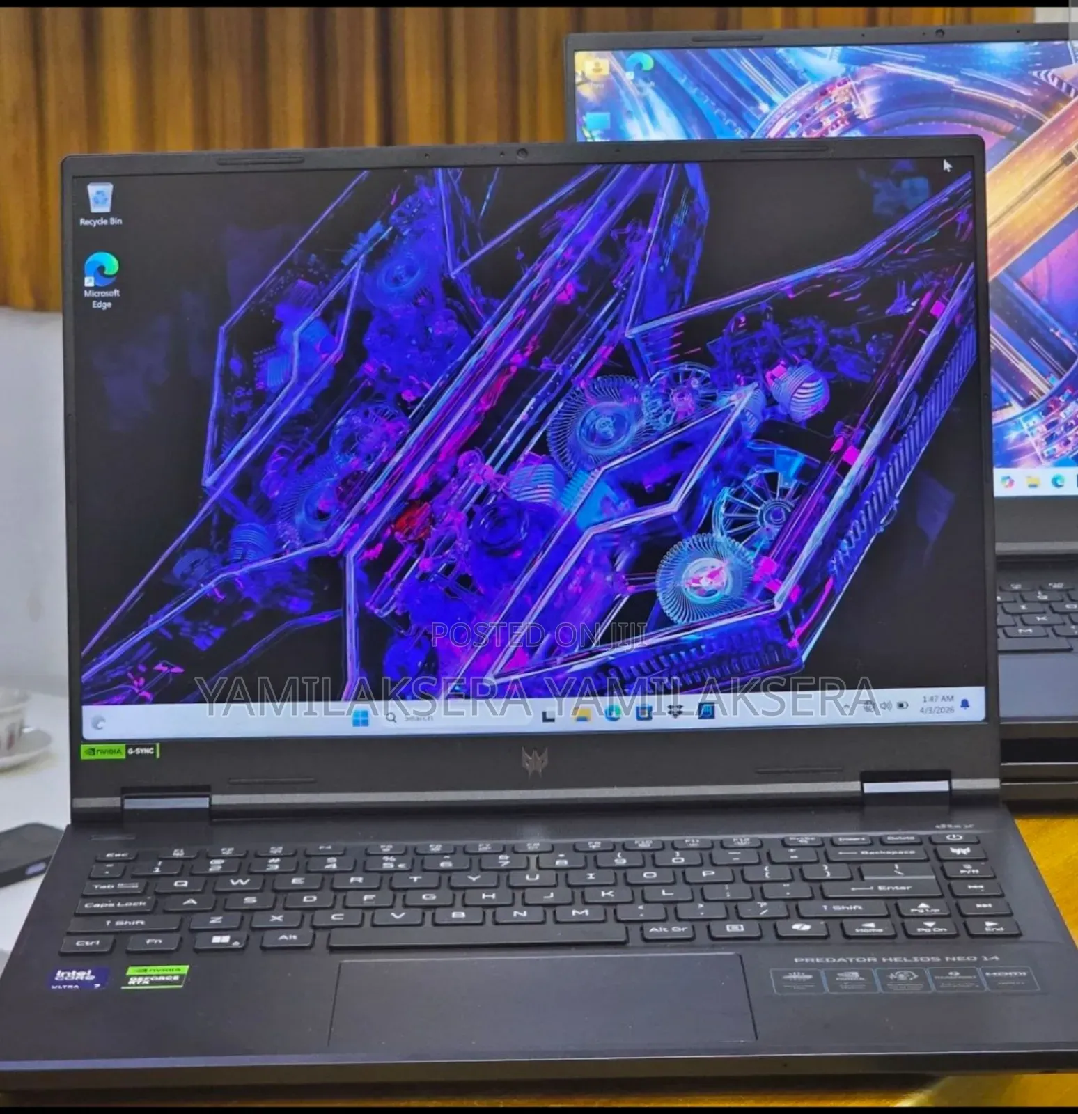 New Laptop Acer Predator Helios Neo 14 16GB Intel Core Ultra 7 SSD 1T