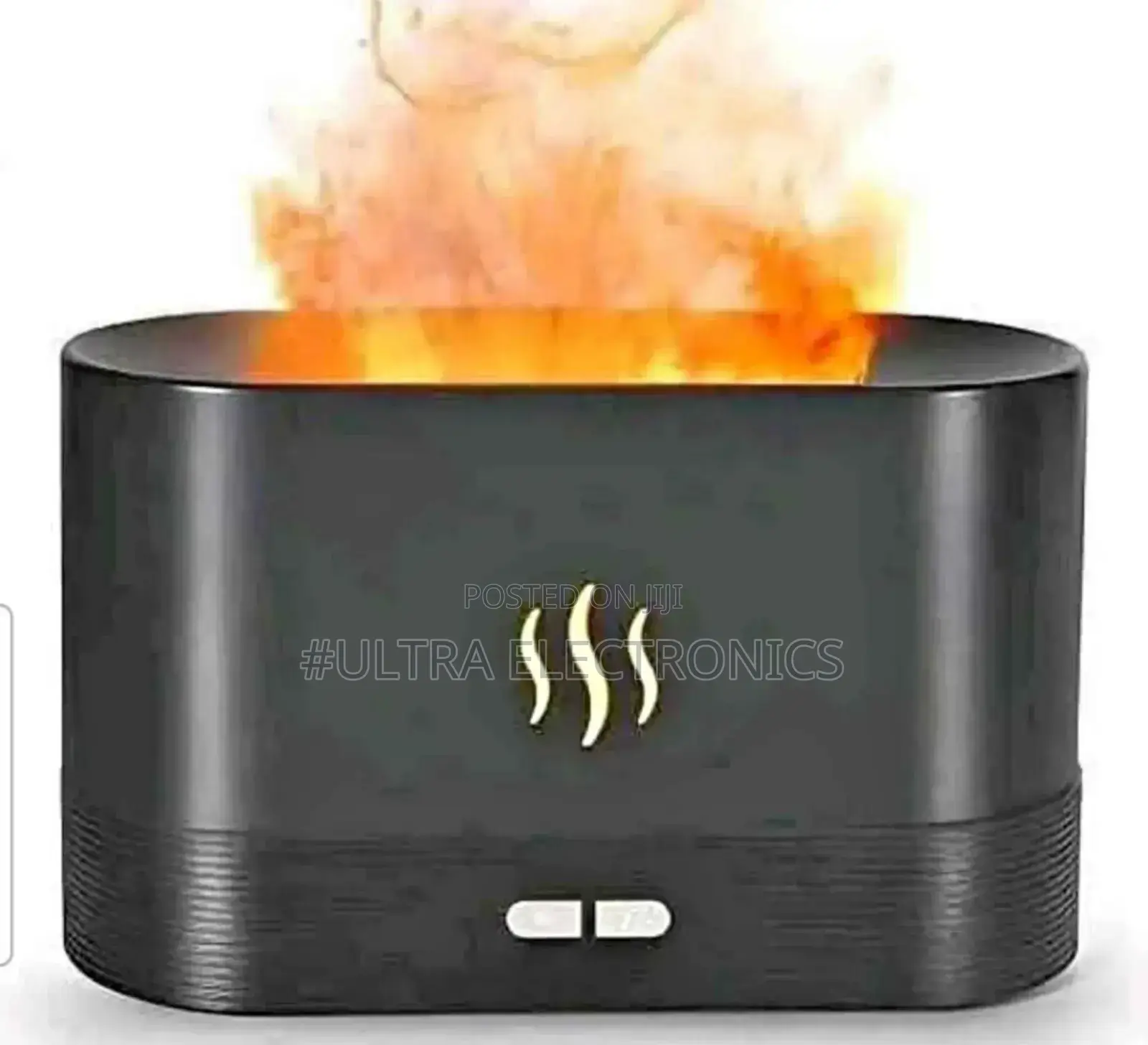 Humidifier Depulat Flame Effect Essential Oil Diffuser and .