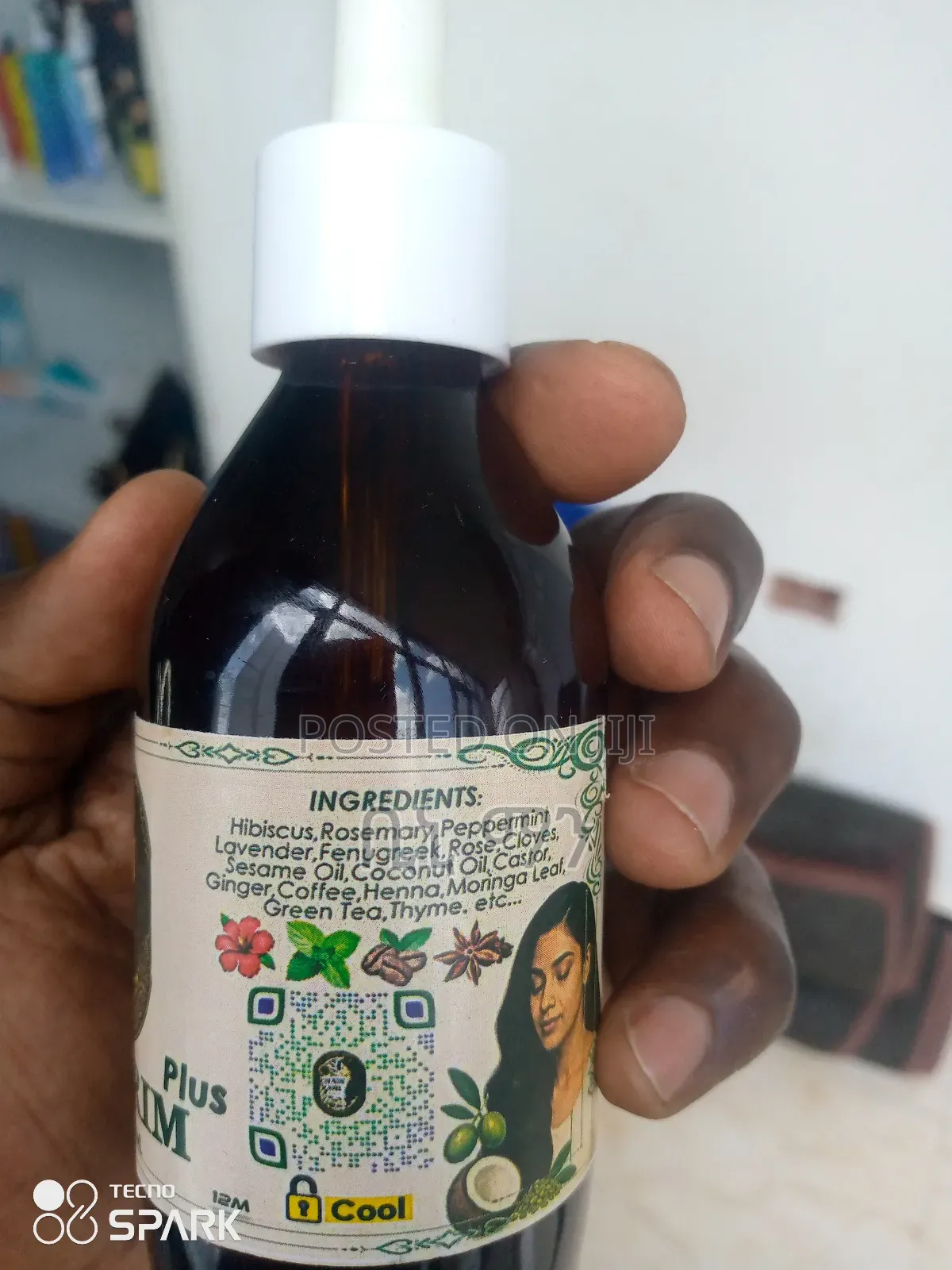 Organic Ingreidents Rosemary, Coffee, Etc Original Alecrim Plus,