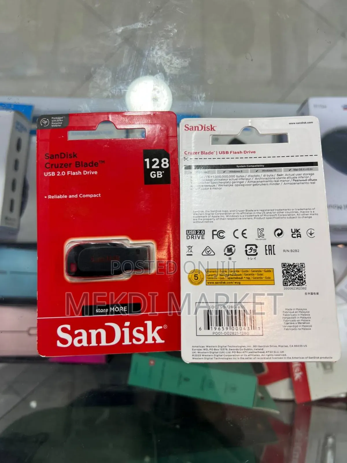 Saundisk 138gb Flash