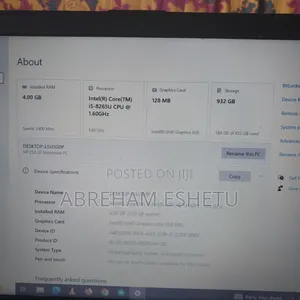 Laptop HP EliteBook 840 4GB Intel Core i5 HDD 1T