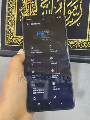 Tecno Spark 20 128 GB Black
