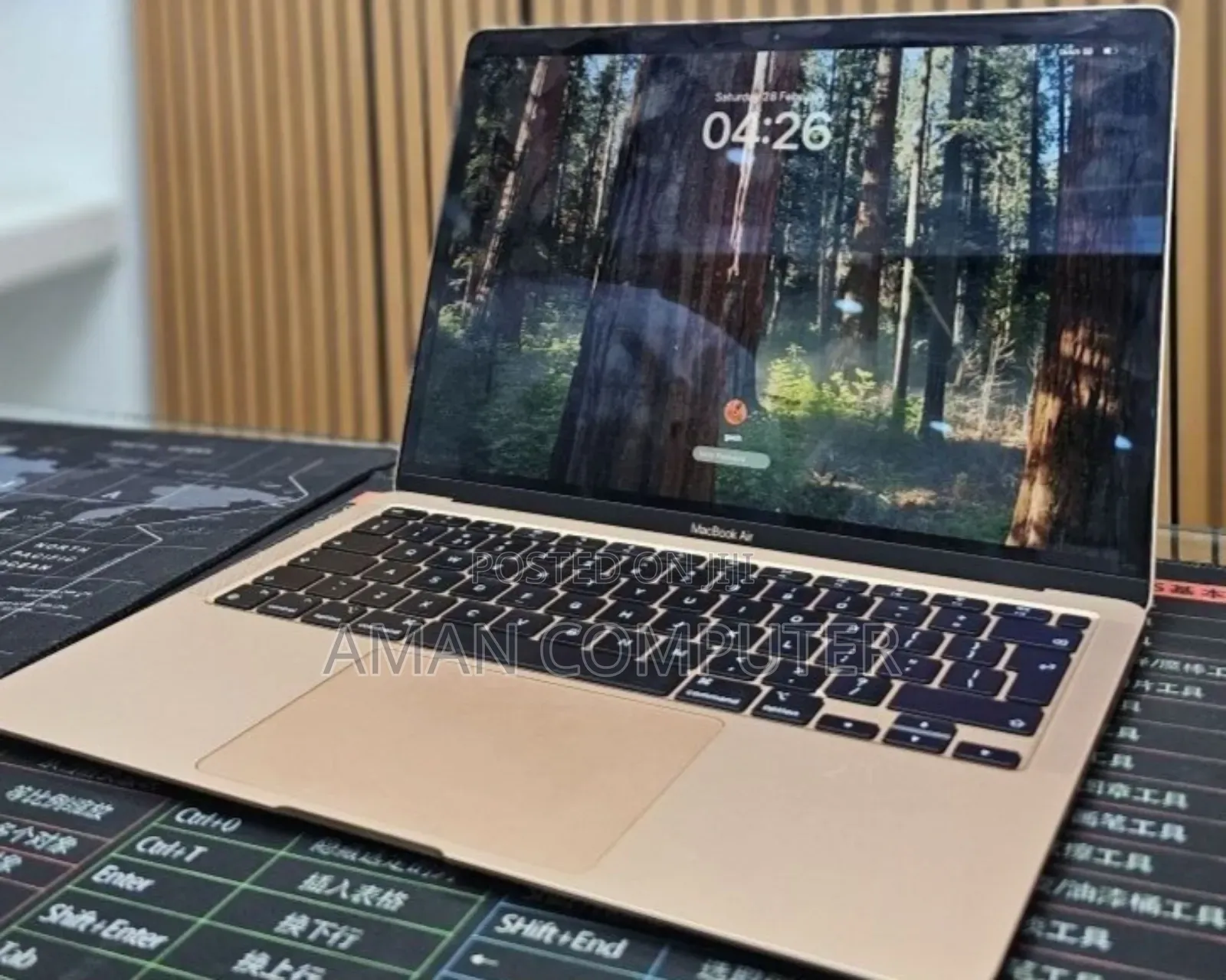 New Laptop Apple MacBook Air 2020 M1 8GB Apple M1 SSD 256GB