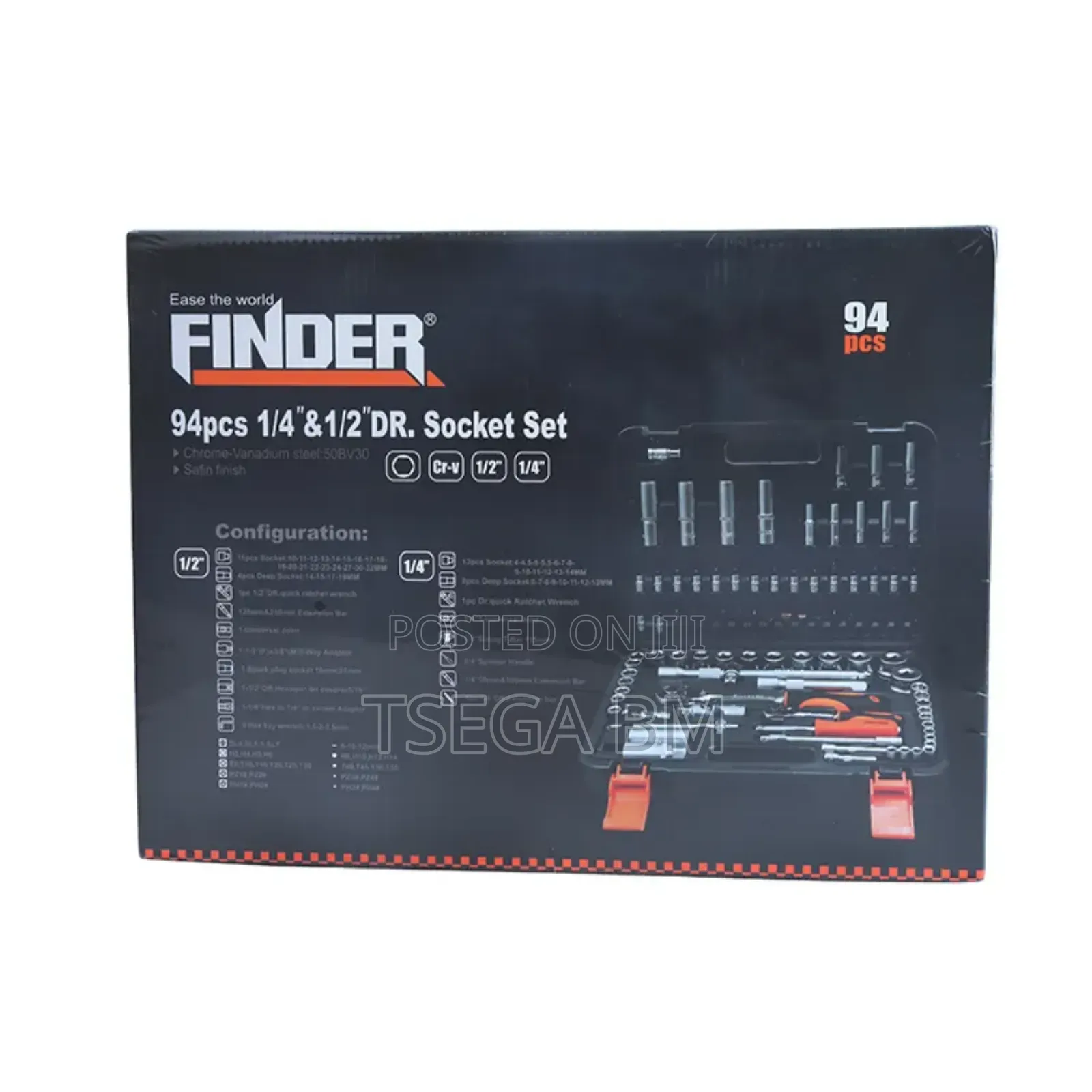 Finder 94 Piece Socket Wrench Set