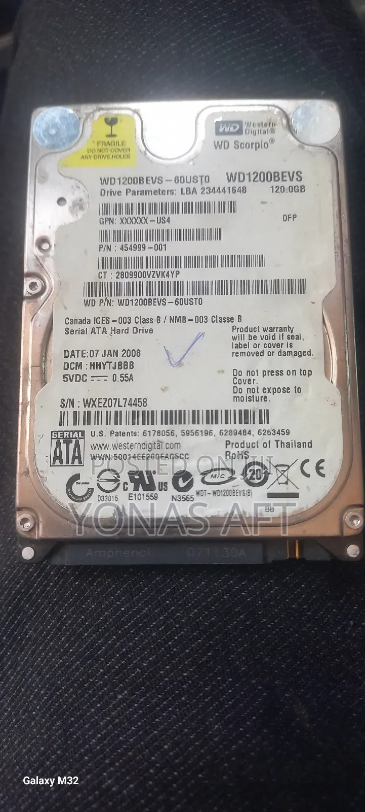 Hard Disk Storage