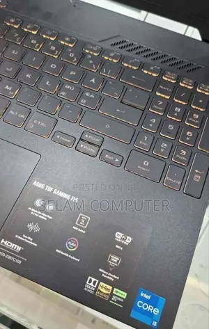 New Laptop Asus TUF Gaming A15 16GB Intel Core i5 SSD 512GB