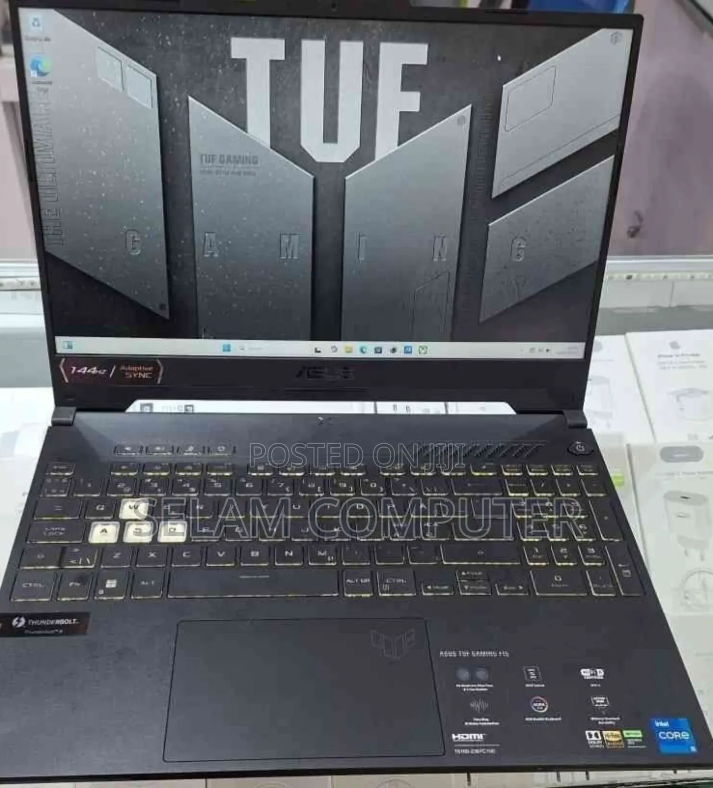 New Laptop Asus TUF Gaming A15 16GB Intel Core i5 SSD 512GB