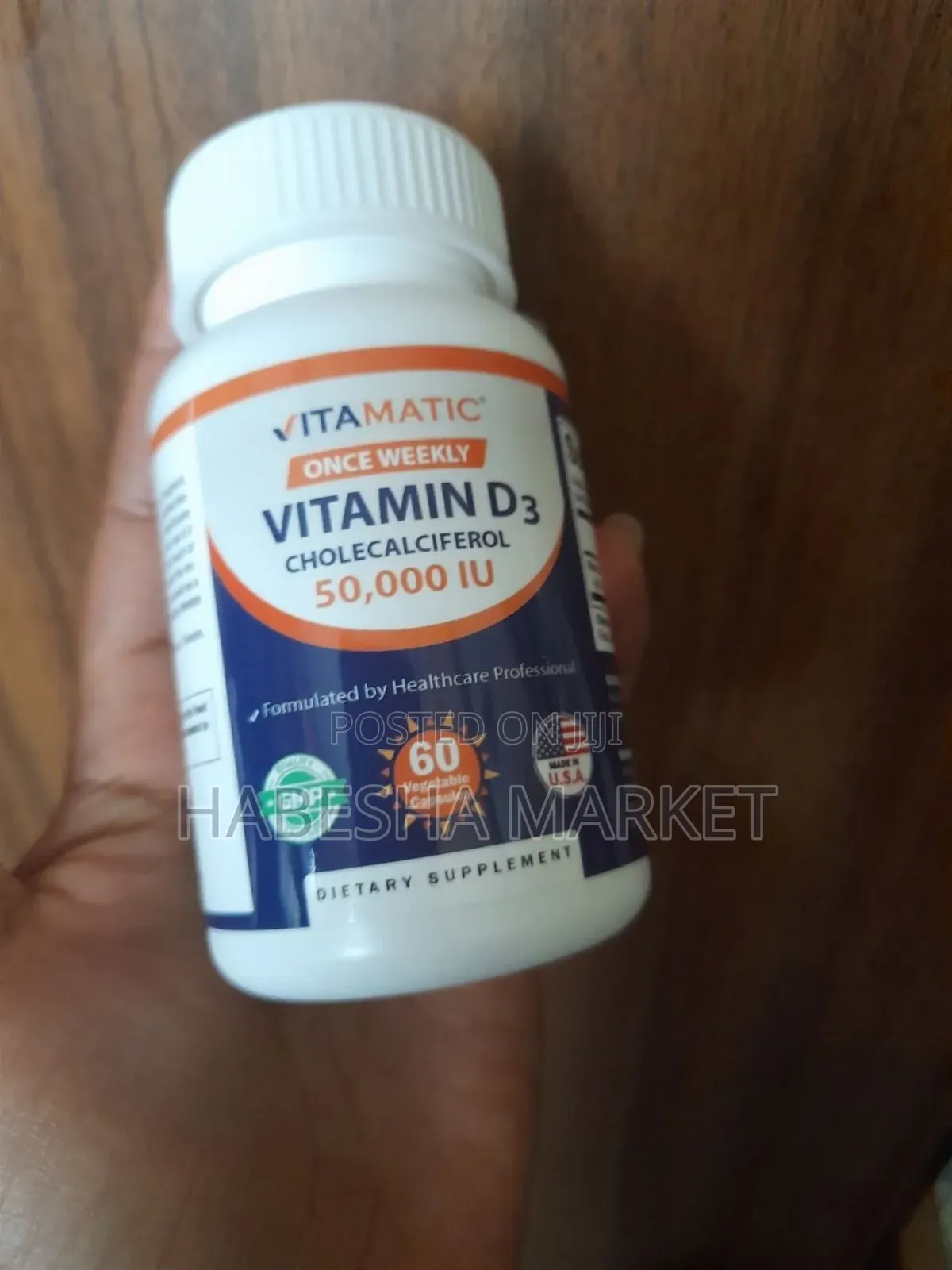 Vitamin D3(50,000 Iu)