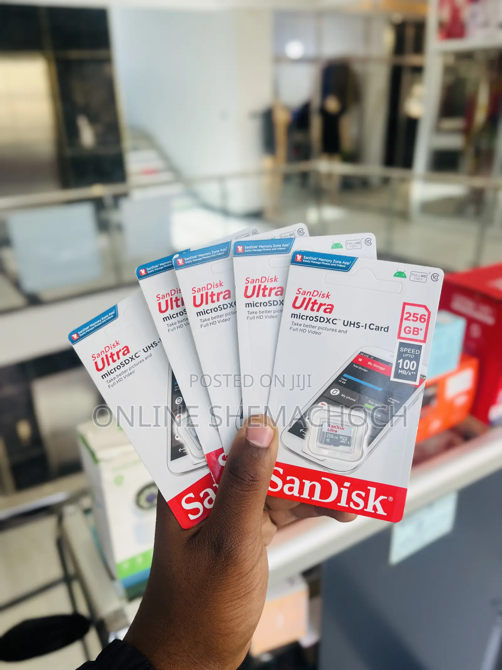 Original San Disk 256 Gb Memory Card