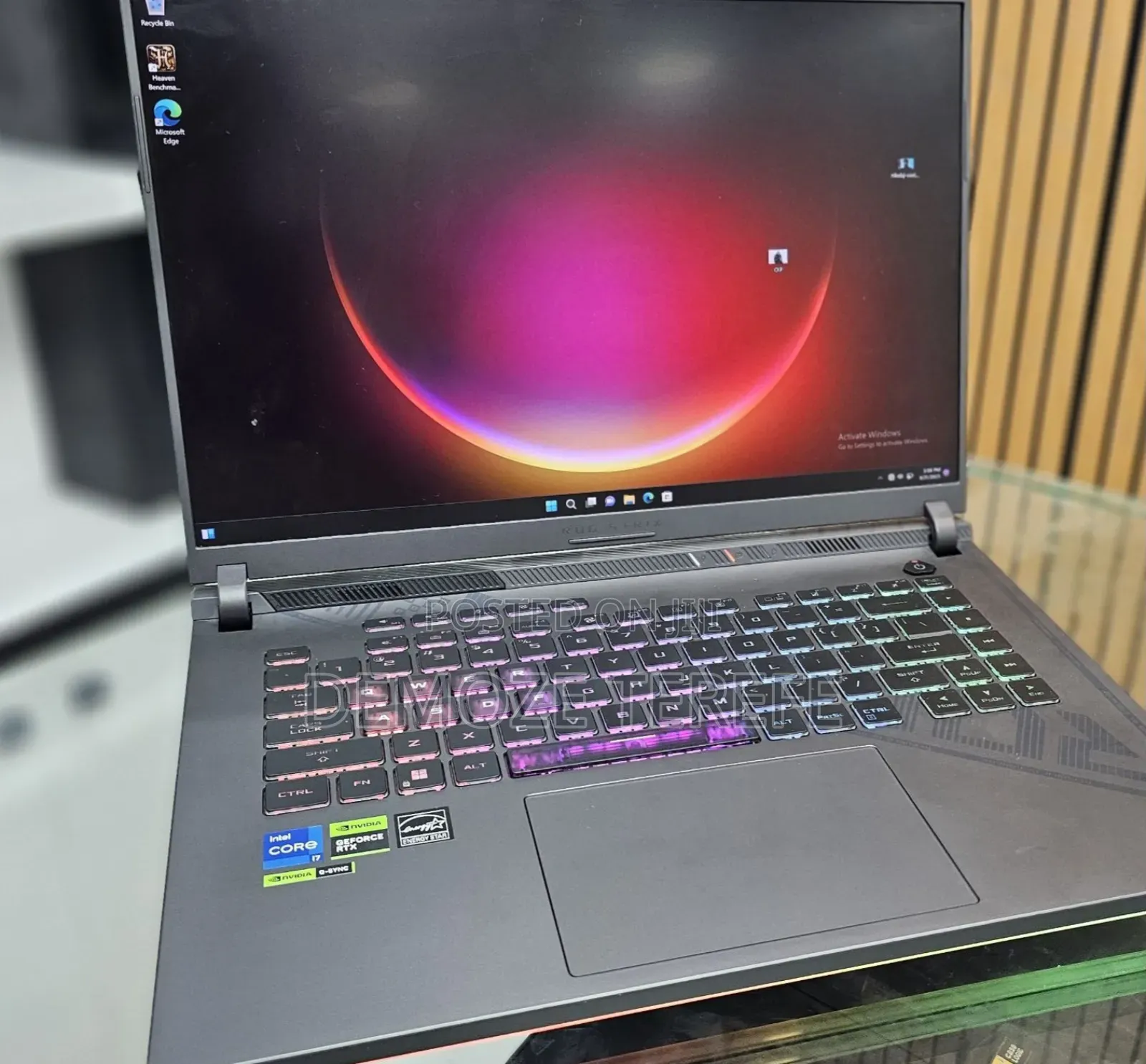New Laptop Asus ROG Strix G15 16GB Intel Core i7 SSD 512GB