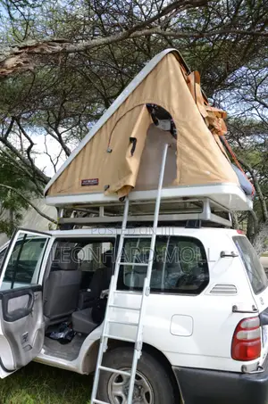 Rubber Boat and Roof Tent