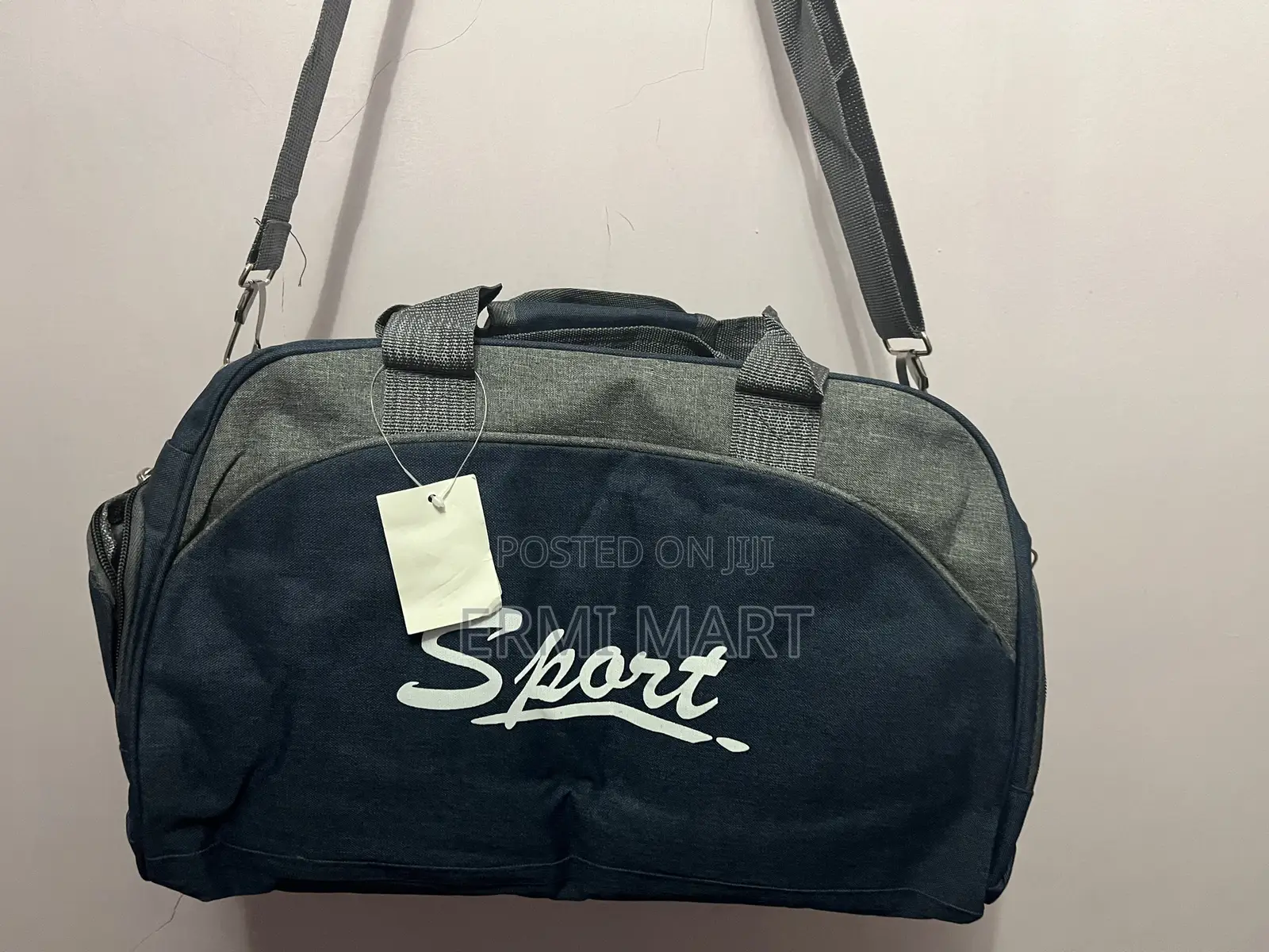 Blue Gym Bag
