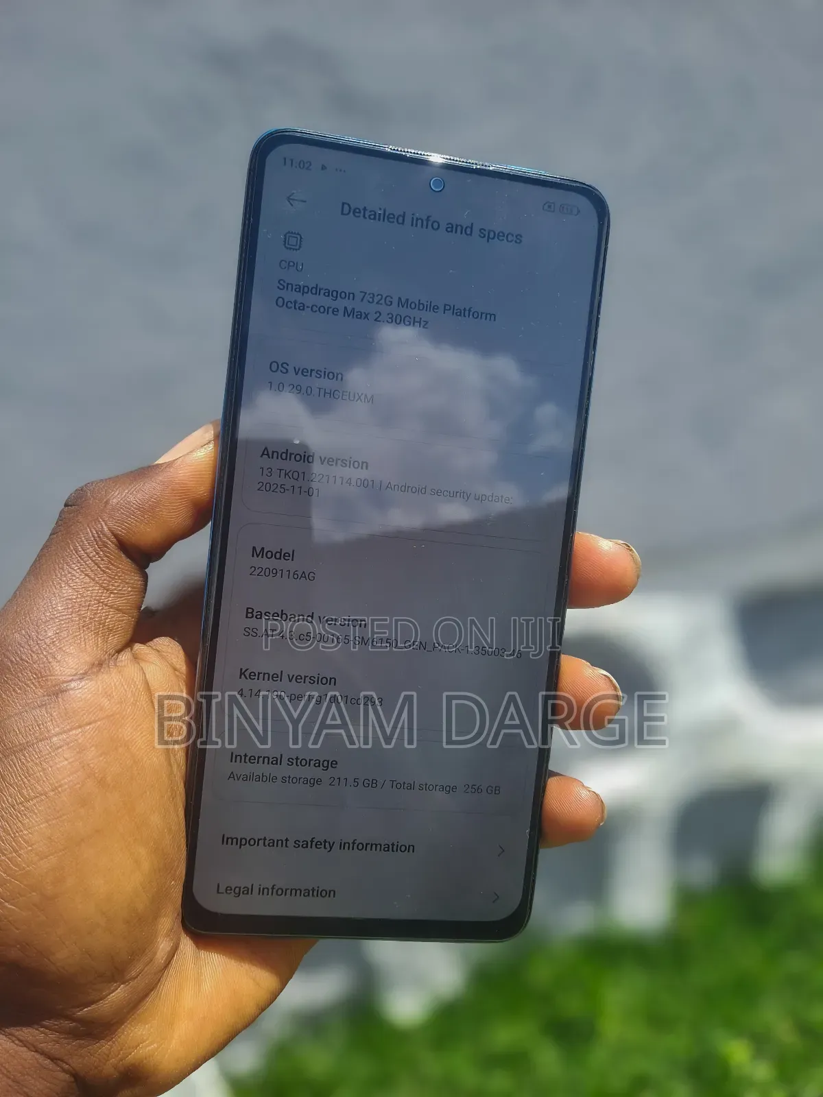 New Xiaomi Redmi Note 12 Pro 256 GB Blue