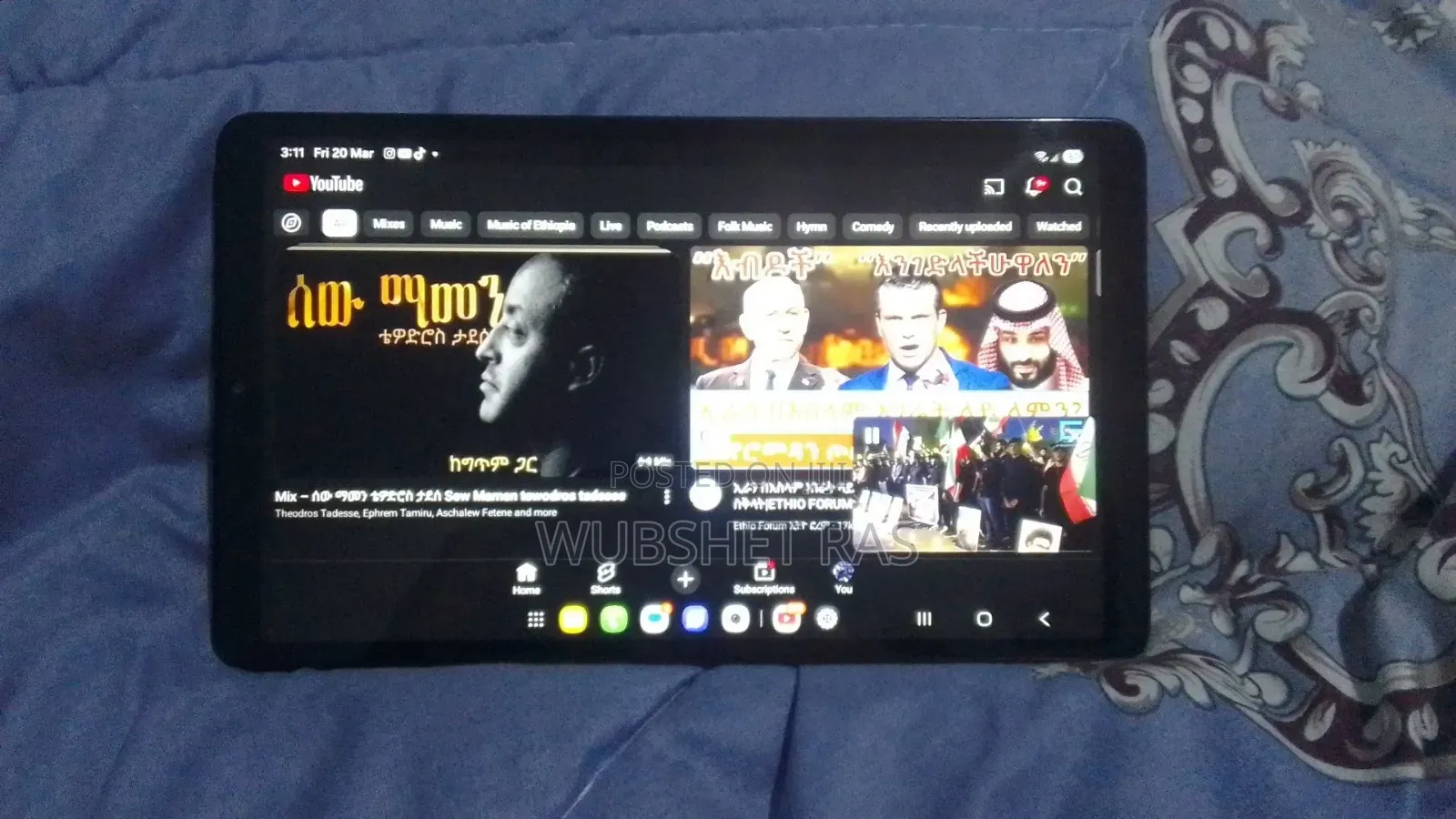 New Samsung Galaxy Tab A9 128 GB Gray